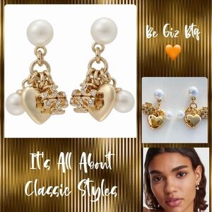 🔥🔥Tory Burch Authentic Earrings At Awesome Prices To Buy Now & Save
